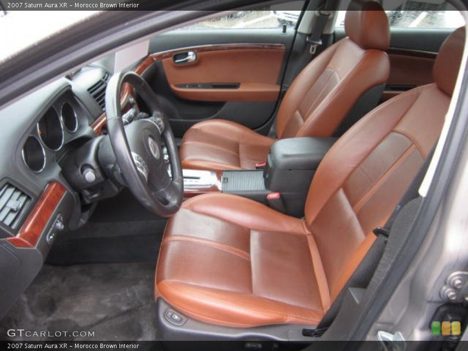 Morocco Brown Interior Front Seat for the 2007 Saturn Aura XR #74548257