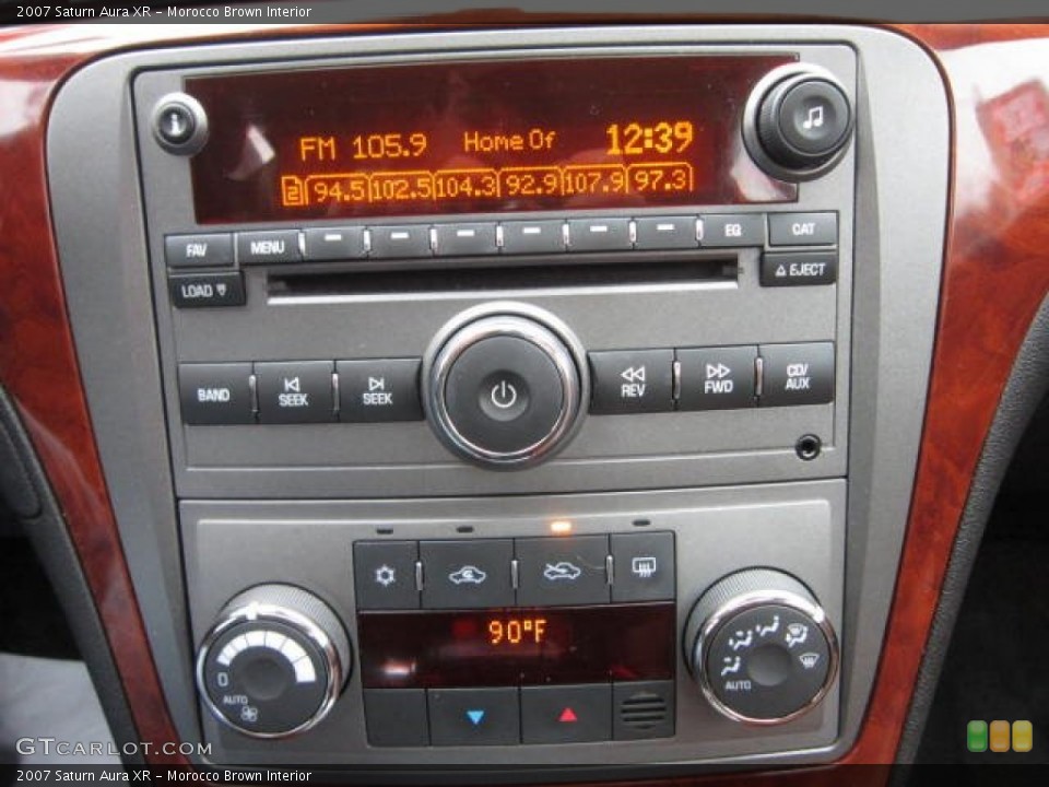 Morocco Brown Interior Controls for the 2007 Saturn Aura XR #74548311