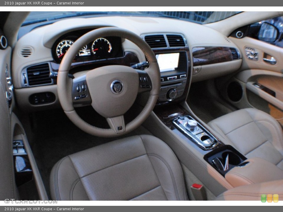Caramel Interior Prime Interior for the 2010 Jaguar XK XKR Coupe #74553269