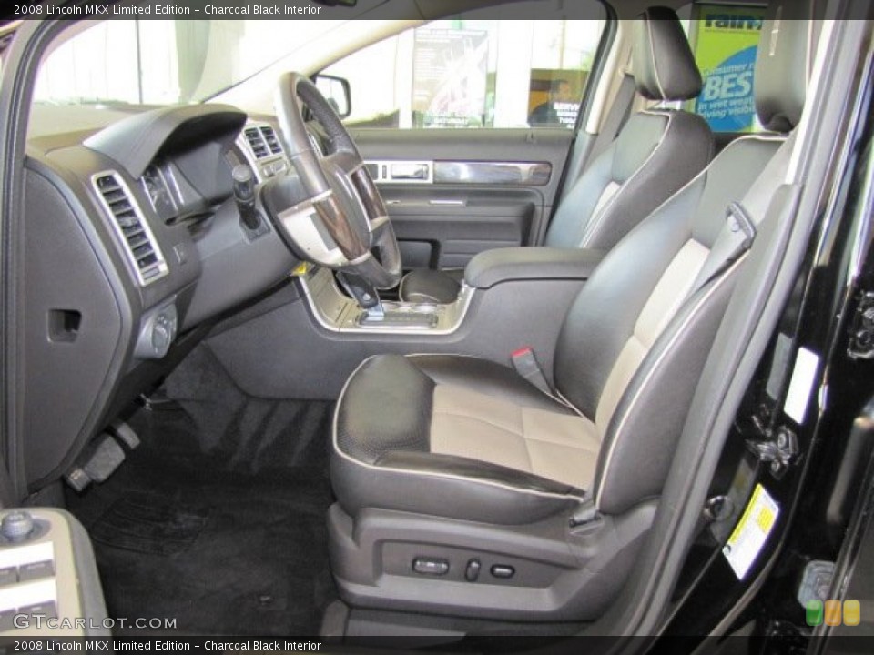 Charcoal Black Interior Front Seat for the 2008 Lincoln MKX Limited Edition #74555169