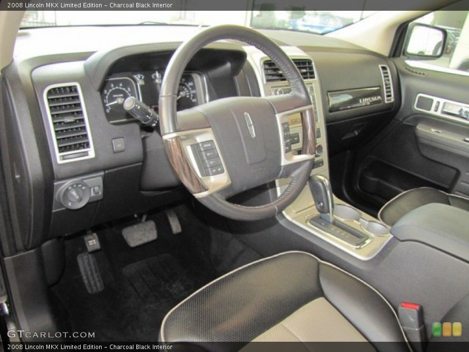 Charcoal Black 2008 Lincoln MKX Interiors