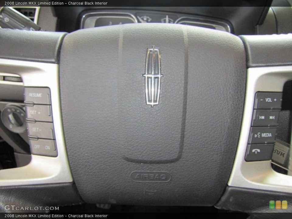 Charcoal Black Interior Controls for the 2008 Lincoln MKX Limited Edition #74555386
