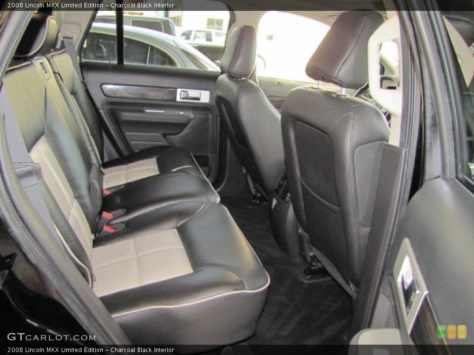 Charcoal Black Interior Rear Seat for the 2008 Lincoln MKX Limited Edition #74555571