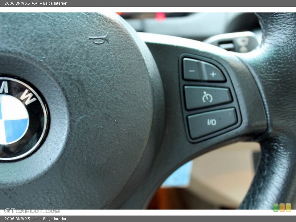 Beige Interior Controls for the 2006 BMW X5 4.4i #74557128