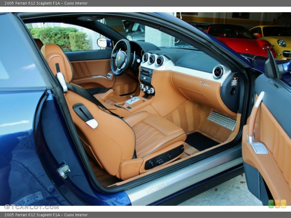 Cuoio Interior Photo for the 2005 Ferrari 612 Scaglietti F1A #74558604