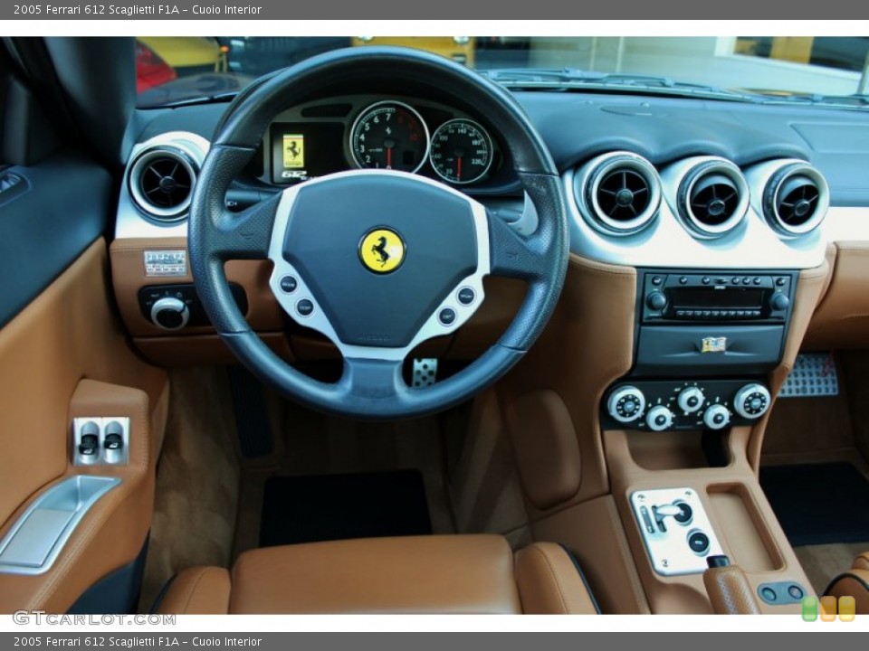 Cuoio Interior Dashboard for the 2005 Ferrari 612 Scaglietti F1A #74558618