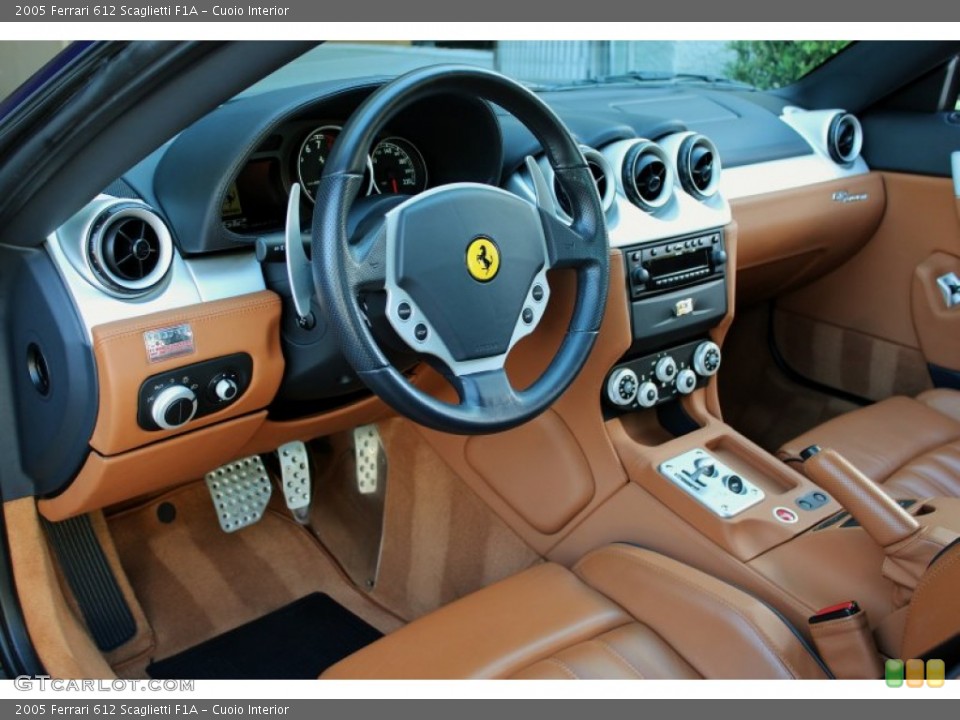 Cuoio 2005 Ferrari 612 Scaglietti Interiors