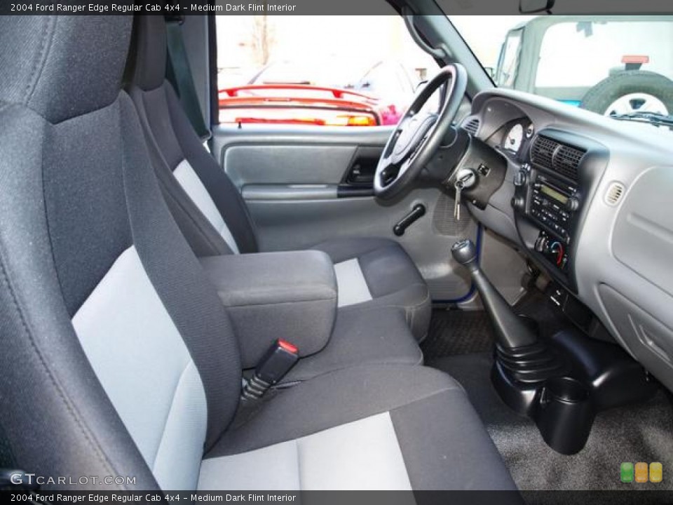 Medium Dark Flint Interior Photo for the 2004 Ford Ranger Edge Regular Cab 4x4 #74558870