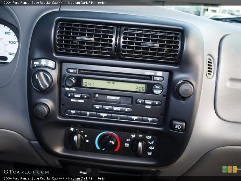 Medium Dark Flint Interior Controls for the 2004 Ford Ranger Edge Regular Cab 4x4 #74558898