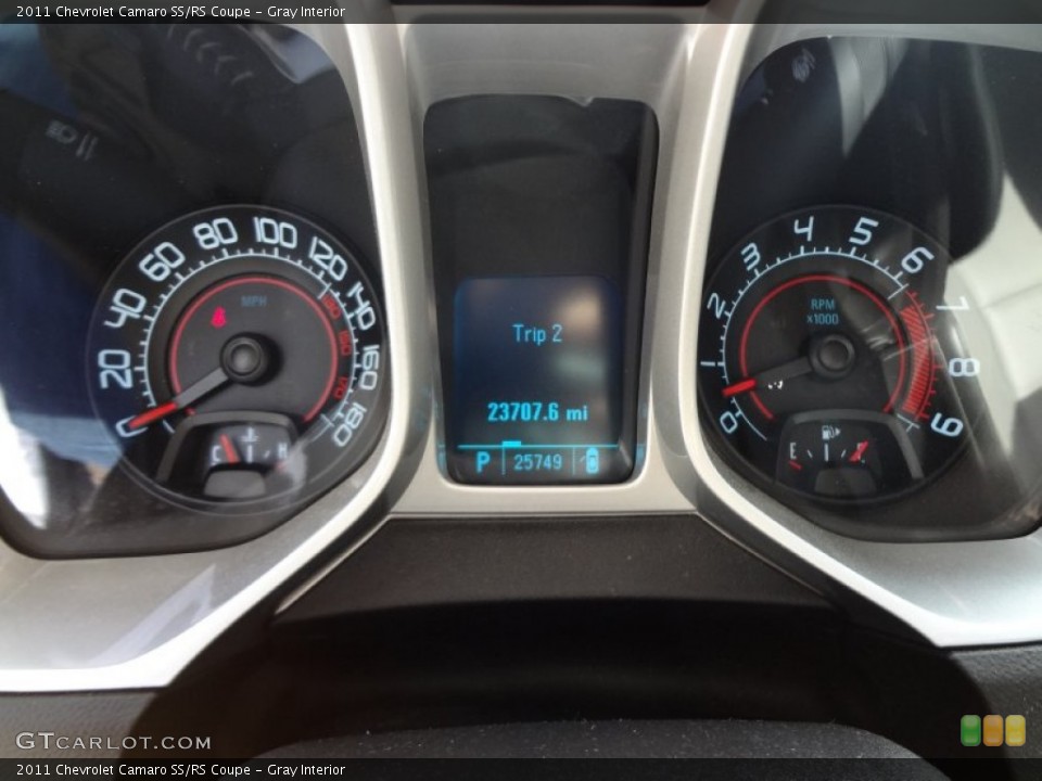 Gray Interior Gauges for the 2011 Chevrolet Camaro SS/RS Coupe #74560671