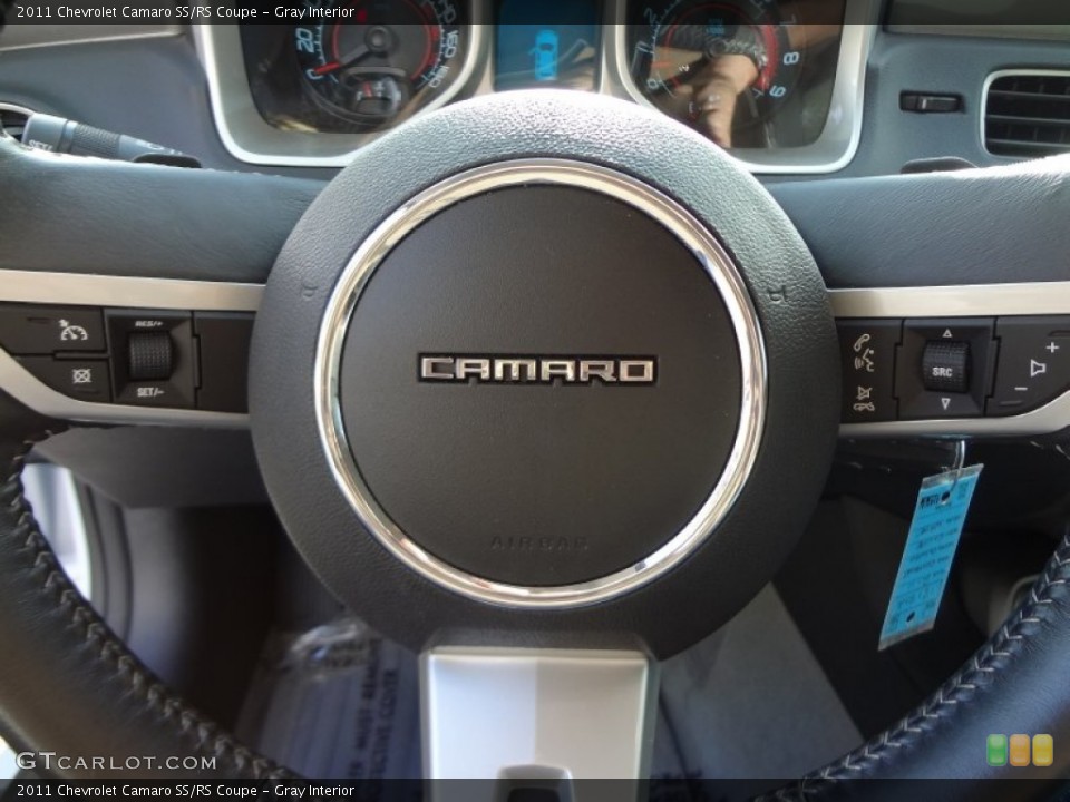 Gray Interior Controls for the 2011 Chevrolet Camaro SS/RS Coupe #74560724