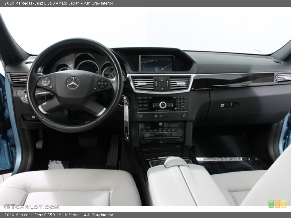 Ash Gray Interior Dashboard for the 2010 Mercedes-Benz E 350 4Matic Sedan #74562264
