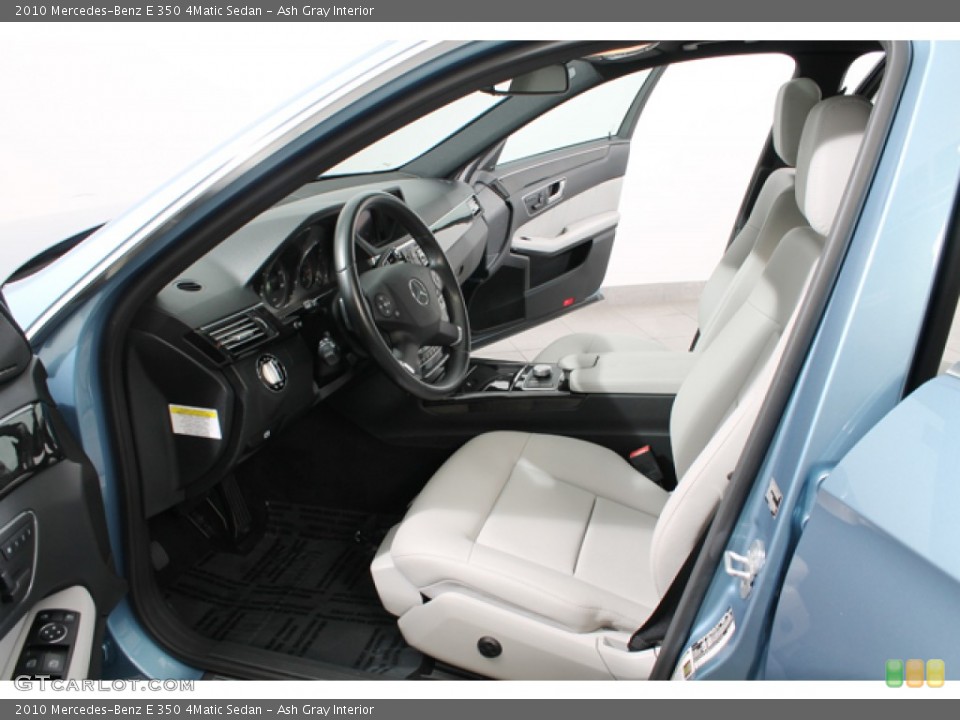Ash Gray Interior Front Seat for the 2010 Mercedes-Benz E 350 4Matic Sedan #74562525
