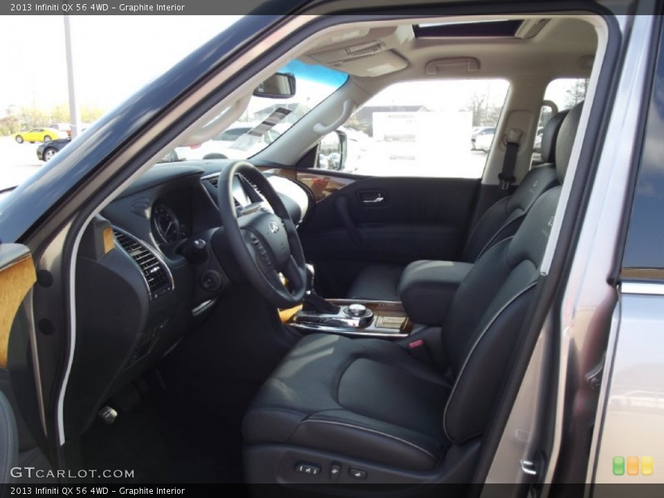Graphite Interior Photo for the 2013 Infiniti QX 56 4WD #74564906