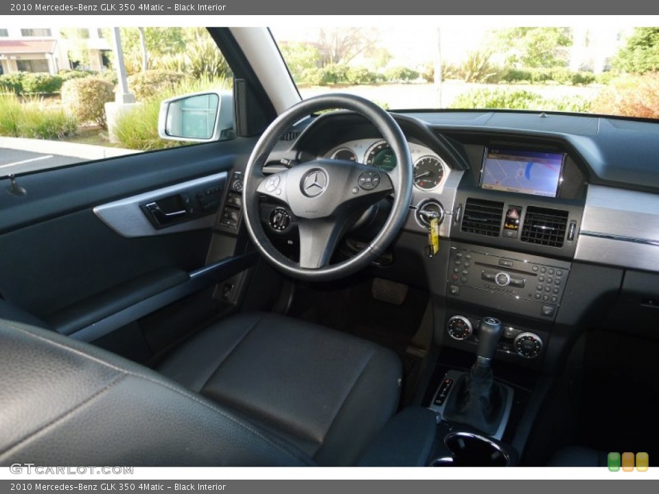 Black Interior Dashboard for the 2010 Mercedes-Benz GLK 350 4Matic #74567723