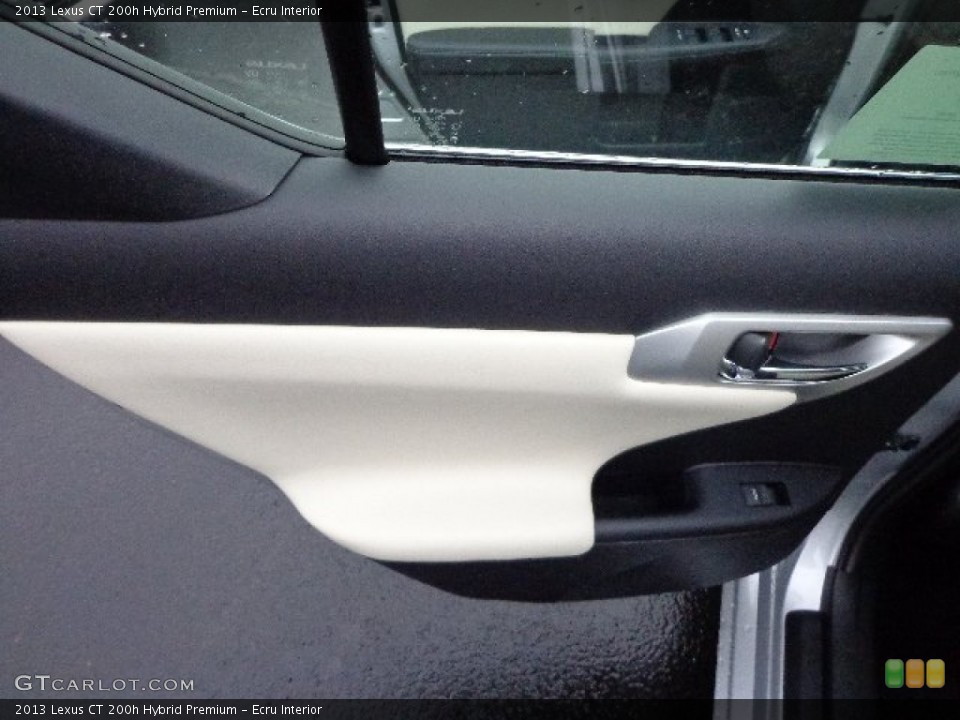 Ecru Interior Door Panel for the 2013 Lexus CT 200h Hybrid Premium #74569498