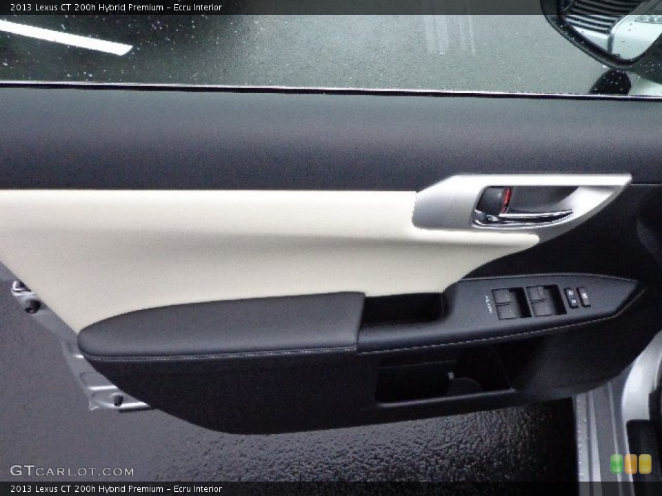 Ecru Interior Door Panel for the 2013 Lexus CT 200h Hybrid Premium #74569508