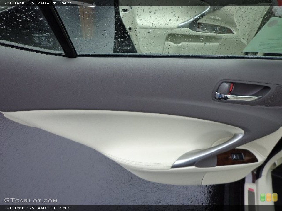 Ecru Interior Door Panel for the 2013 Lexus IS 250 AWD #74571317