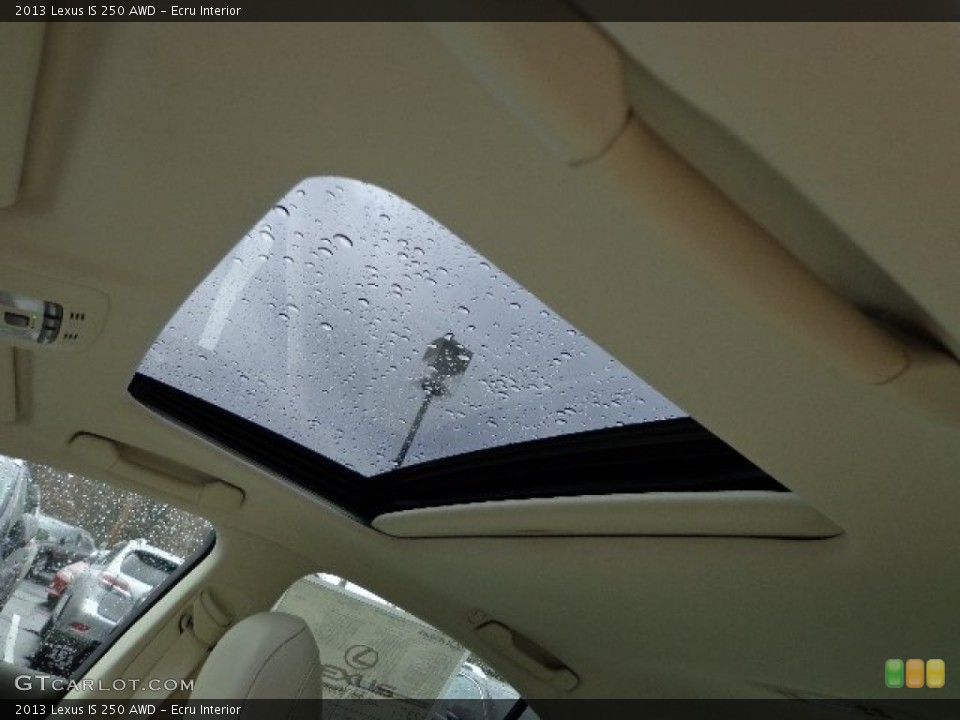 Ecru Interior Sunroof for the 2013 Lexus IS 250 AWD #74571335