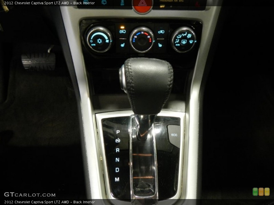 Black Interior Transmission for the 2012 Chevrolet Captiva Sport LTZ AWD #74571890