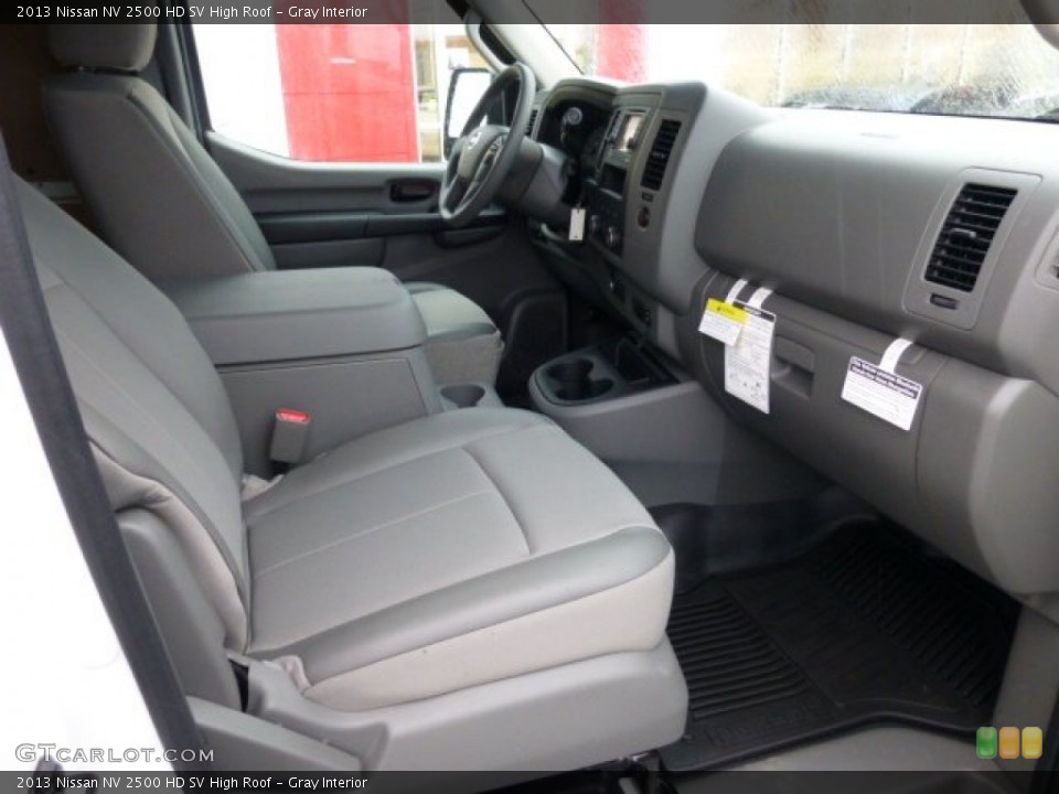 Gray Interior Photo for the 2013 Nissan NV 2500 HD SV High Roof #74573300