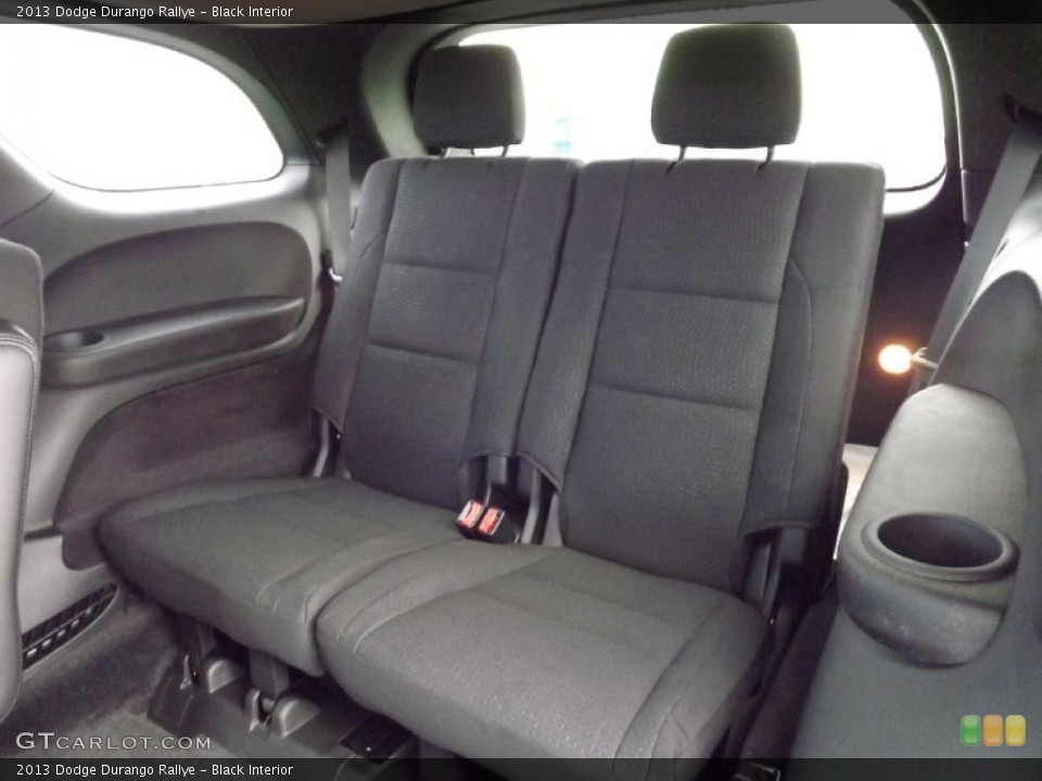 Black Interior Rear Seat for the 2013 Dodge Durango Rallye #74574602