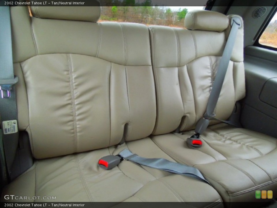 Tan/Neutral Interior Rear Seat for the 2002 Chevrolet Tahoe LT #74575211