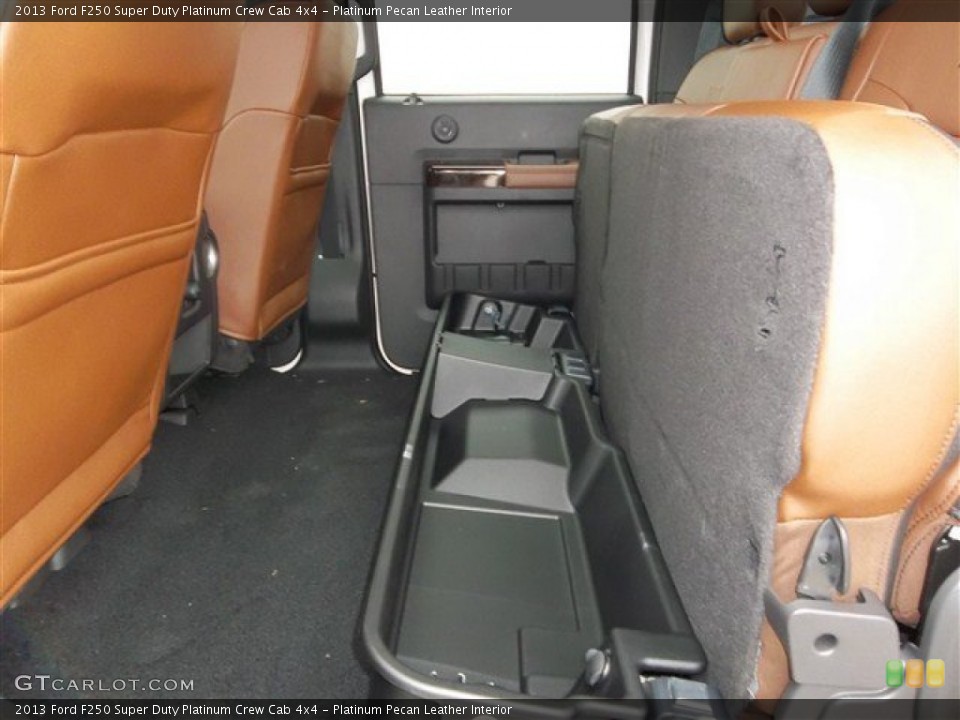 Platinum Pecan Leather Interior Photo for the 2013 Ford F250 Super Duty Platinum Crew Cab 4x4 #74576355