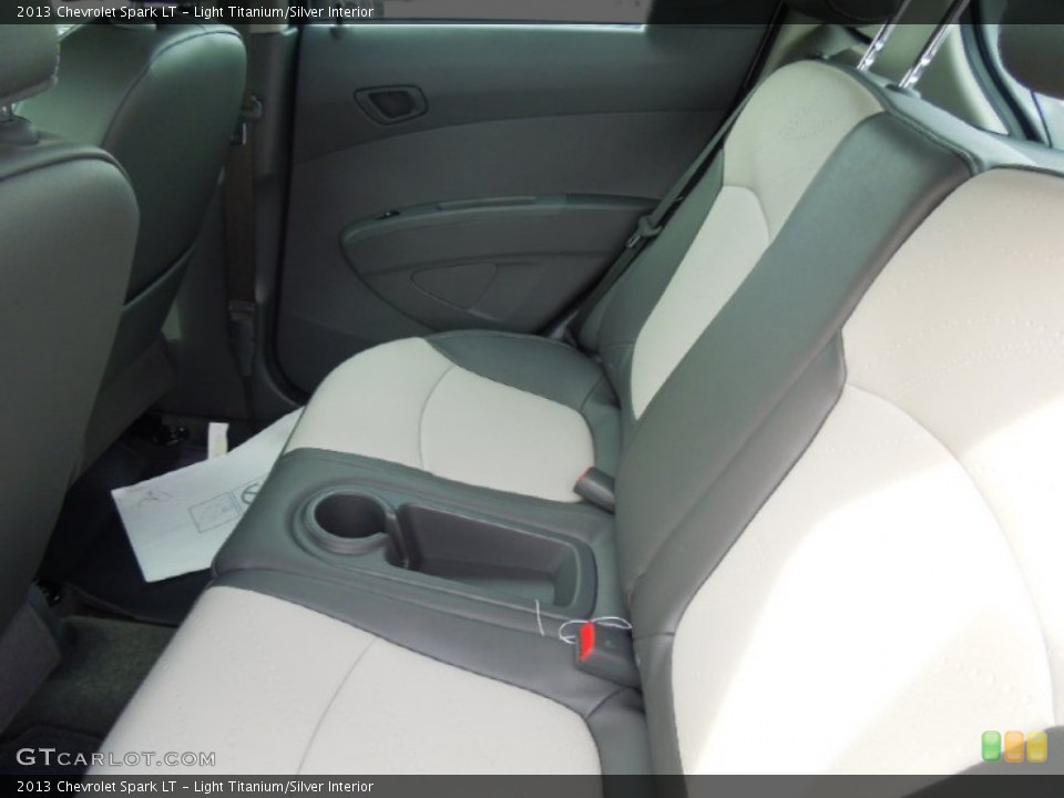 Light Titanium/Silver Interior Rear Seat for the 2013 Chevrolet Spark LT #74576540