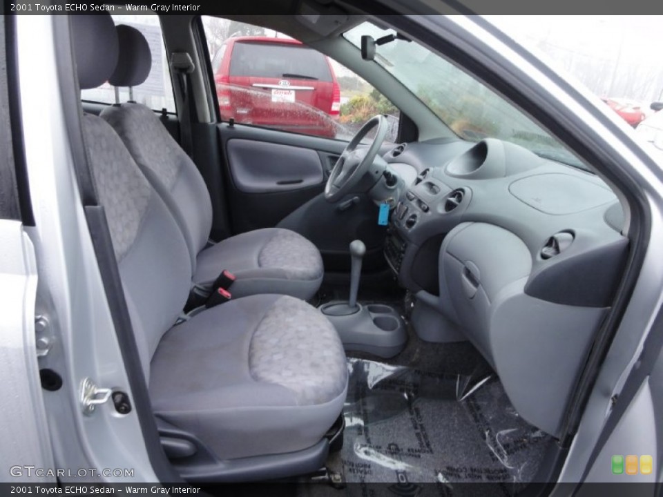 Warm Gray Interior Photo for the 2001 Toyota ECHO Sedan #74576918