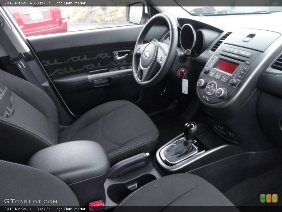 Black Soul Logo Cloth Interior Photo for the 2012 Kia Soul + #74577491