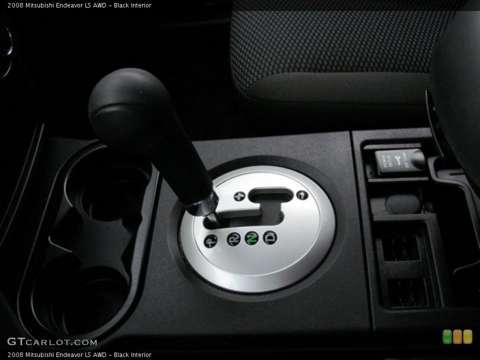Black Interior Transmission for the 2008 Mitsubishi Endeavor LS AWD #74578625