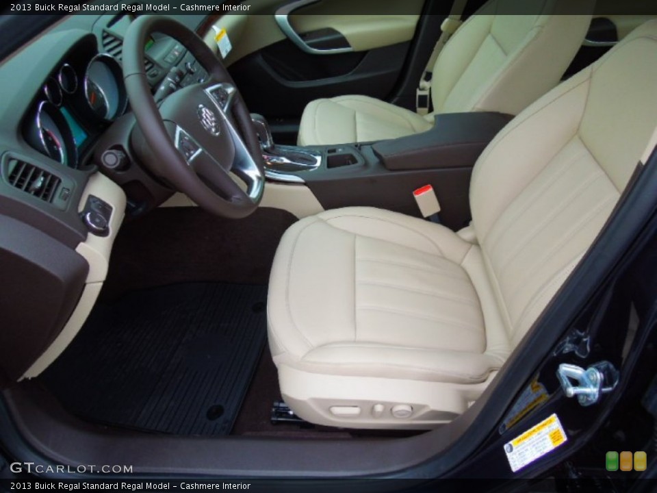 Cashmere Interior Front Seat for the 2013 Buick Regal  #74580344