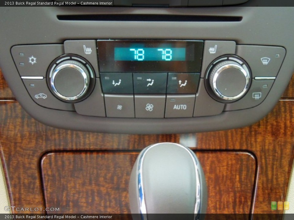 Cashmere Interior Controls for the 2013 Buick Regal  #74580443