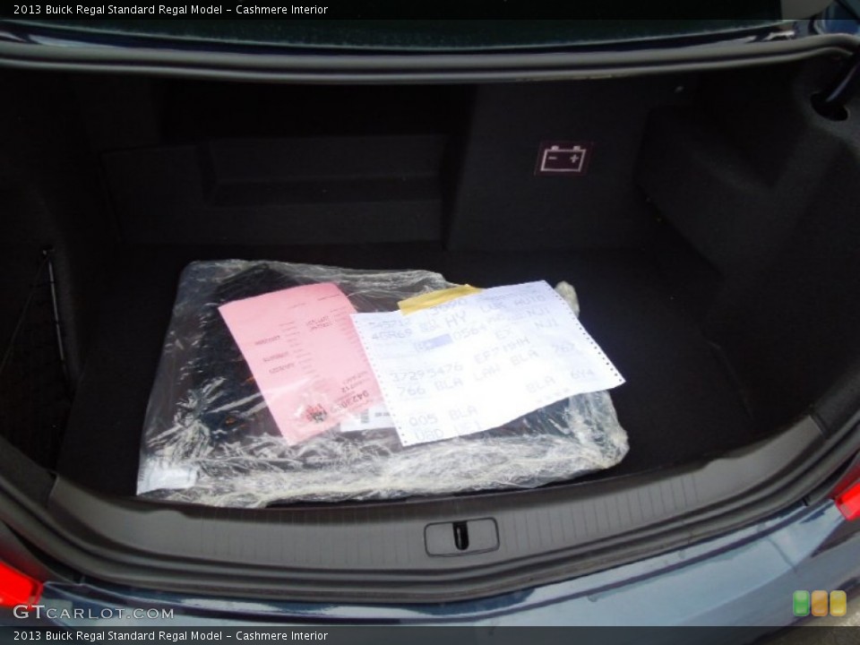 Cashmere Interior Trunk for the 2013 Buick Regal  #74580558