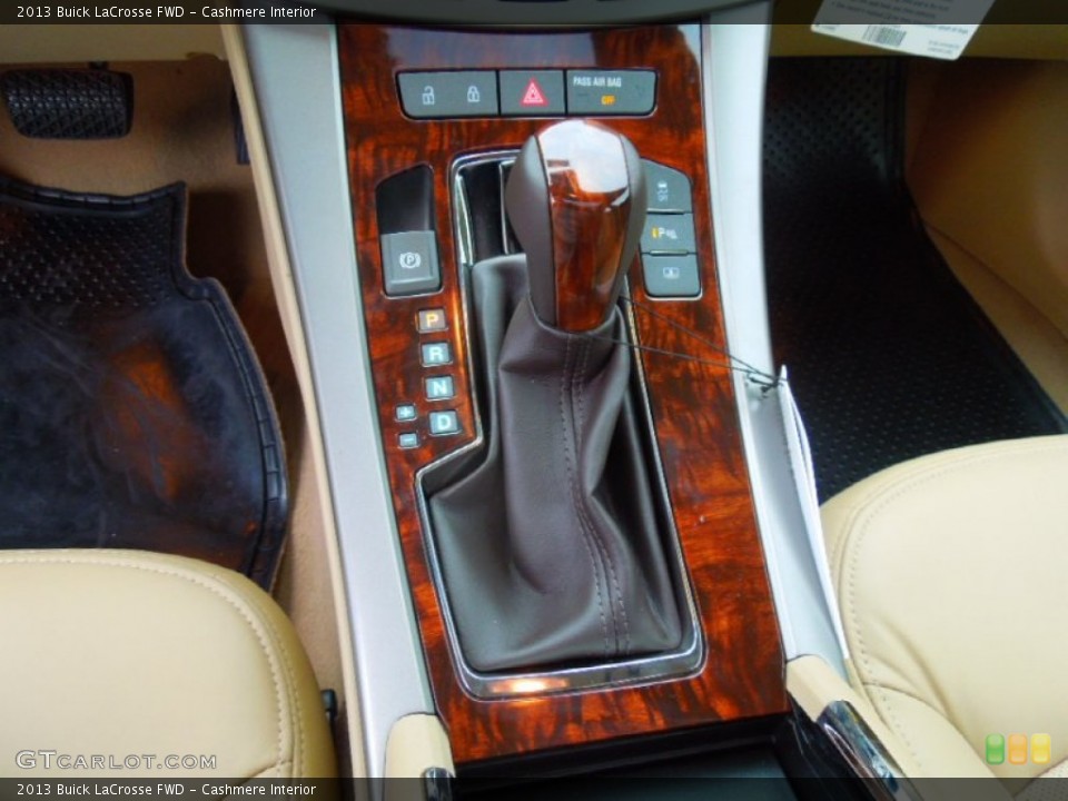Cashmere Interior Transmission for the 2013 Buick LaCrosse FWD #74580926