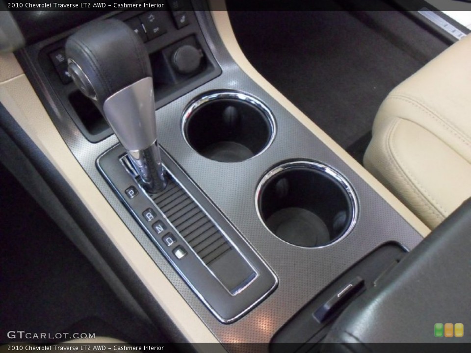 Cashmere Interior Transmission for the 2010 Chevrolet Traverse LTZ AWD #74582998
