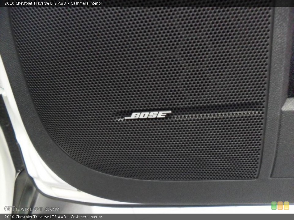 Cashmere Interior Audio System for the 2010 Chevrolet Traverse LTZ AWD #74583212
