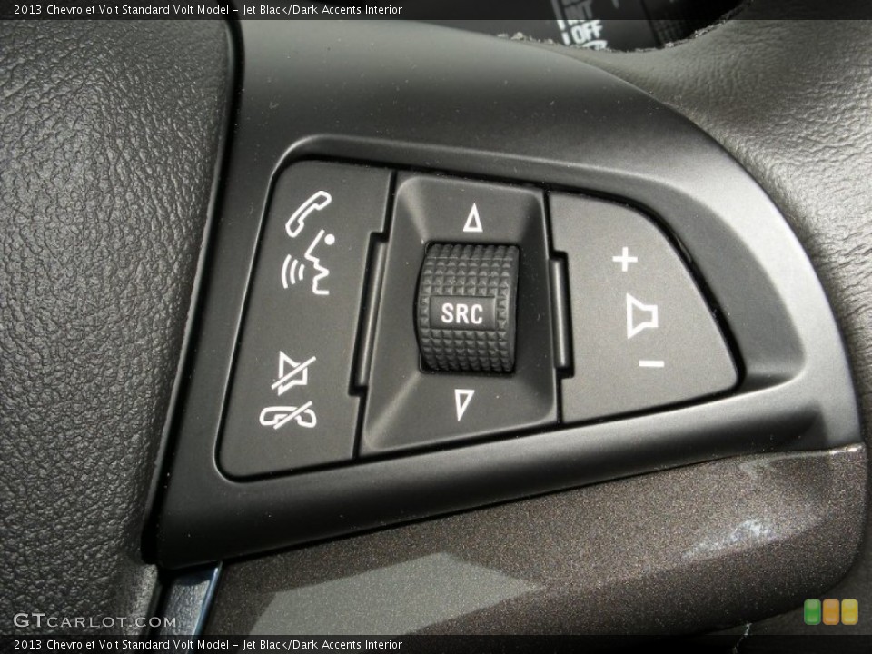 Jet Black/Dark Accents Interior Controls for the 2013 Chevrolet Volt  #74584313
