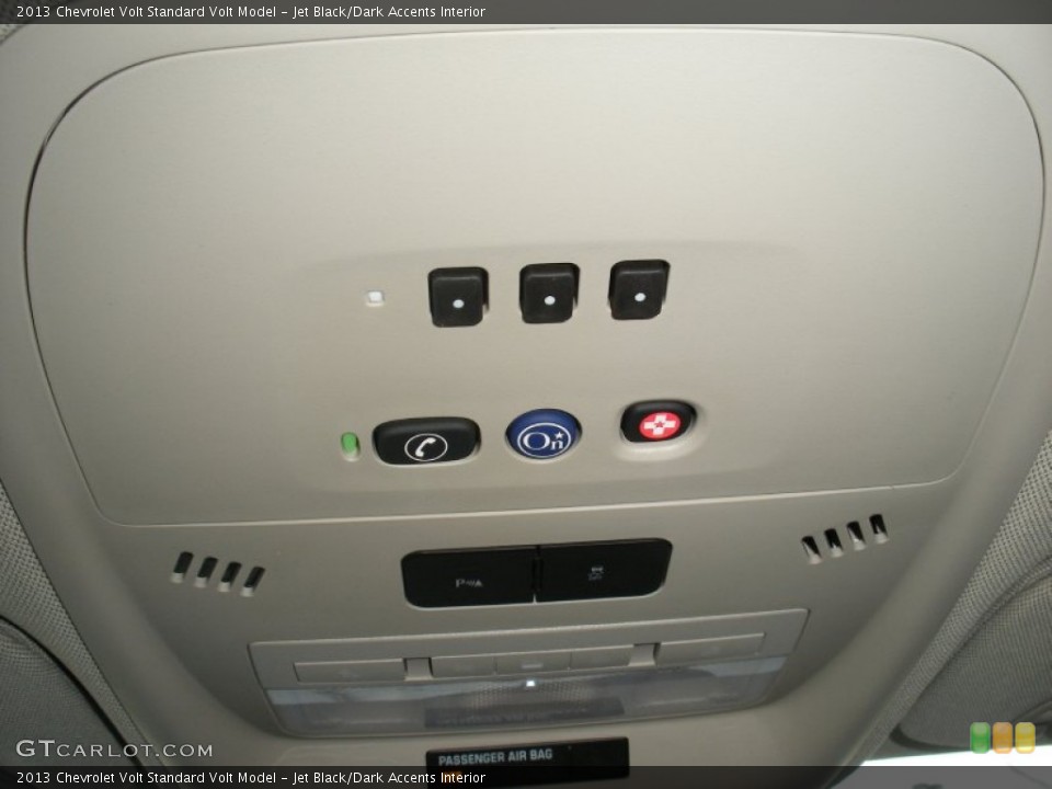 Jet Black/Dark Accents Interior Controls for the 2013 Chevrolet Volt  #74584428