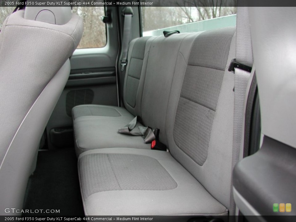Medium Flint Interior Rear Seat for the 2005 Ford F350 Super Duty XLT SuperCab 4x4 Commercial #74586630