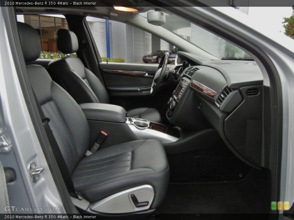 Black Interior Front Seat for the 2010 Mercedes-Benz R 350 4Matic #74587661