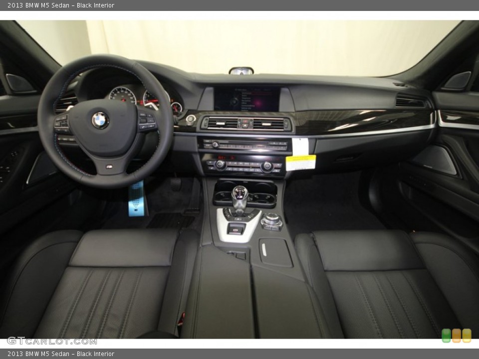 Black Interior Dashboard for the 2013 BMW M5 Sedan #74588016