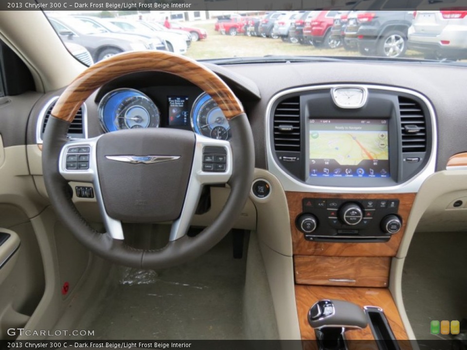 Dark Frost Beige/Light Frost Beige Interior Dashboard for the 2013 Chrysler 300 C #74590652