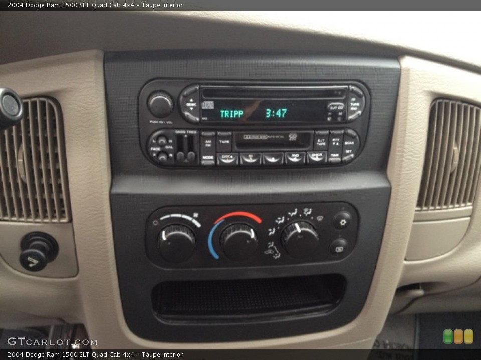 Taupe Interior Controls for the 2004 Dodge Ram 1500 SLT Quad Cab 4x4 #74592290