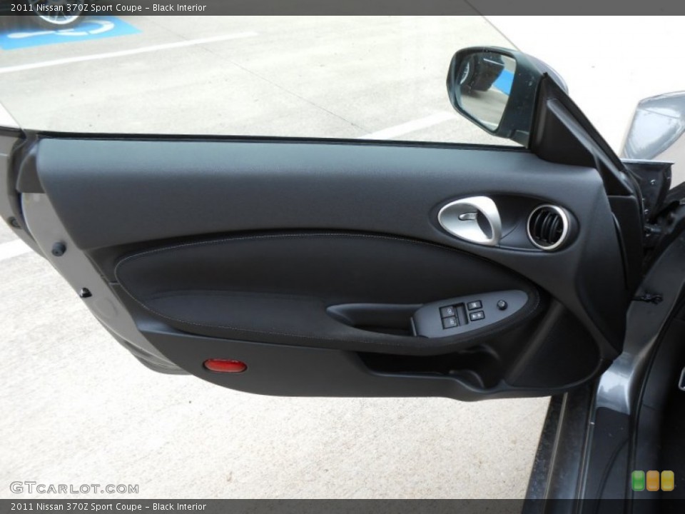 Black Interior Door Panel for the 2011 Nissan 370Z Sport Coupe #74594171