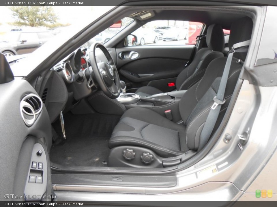 Black Interior Photo for the 2011 Nissan 370Z Sport Coupe #74594194