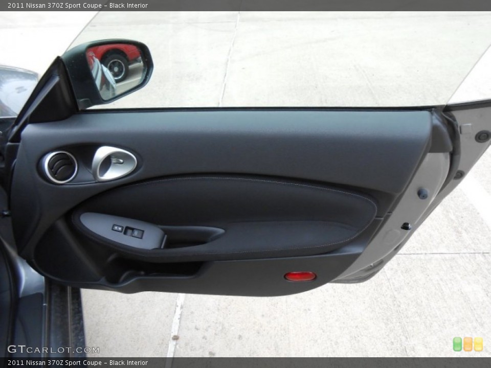 Black Interior Door Panel for the 2011 Nissan 370Z Sport Coupe #74594235