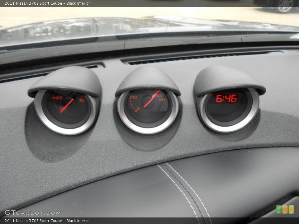 Black Interior Gauges for the 2011 Nissan 370Z Sport Coupe #74594440