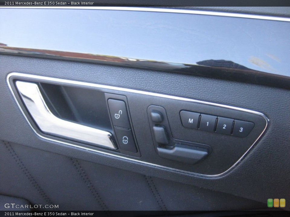 Black Interior Controls for the 2011 Mercedes-Benz E 350 Sedan #74594801